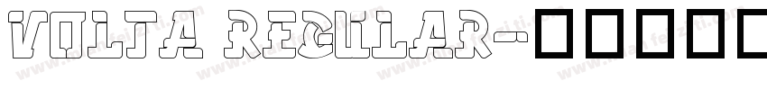 Volta Regular字体转换